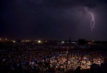 Ngày Giới trẻ Thế giới 2011: Đêm canh thức trong mưa giông