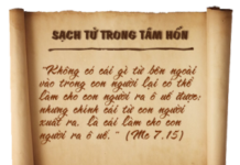 Từ trái tim con người (08.02.2012 – Thứ Tư Tuần 5 Thường niên)