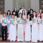 Thánh lễ và nghi thức gia nhập Kitô giáo tại HD. Mến Thánh Giá Thủ Đức