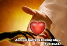Yêu người như Chúa (Chúa nhật 5 Phục sinh_C)