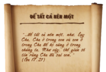 Để họ được nên một (Thứ năm Tuần 7 Phục sinh)