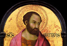 Chúa chọn ai (14.5.2013 – Thứ Ba – Thánh Matthia, tông đồ)