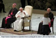 ĐGH Phanxicô: “Cha không muốn làm giáo hoàng”