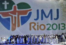 Các diễn biến trong ngày lễ khai mạc ĐHGTTG tại Copacabana