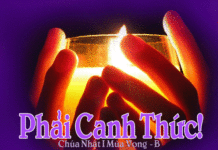 Chúa nhật I mùa Vọng. Năm B – 2011.