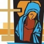 Đức Maria, mẫu gương ba đức đối thần