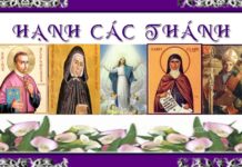 Hạnh các thánh 365 ngày