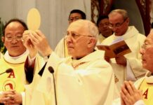 Thánh lễ cầu nguyện cho công cuộc loan báo Tin Mừng tại Việt Nam do ĐHY Filoni, tổng trưởng Bộ Truyền Giáo chủ sự