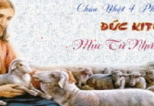 Chúa Kitô là Mục Tử Nhân Lành hiến mạng sống mình cho đoàn chiên
