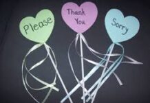 Xin phép, cám ơn và xin lỗi