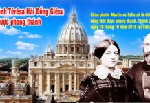Cha mẹ thánh Têrêsa Hài Đồng Giêsu được phong thánh