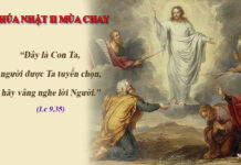 Các bài suy niệm Chúa Nhật II Mùa Chay Năm C