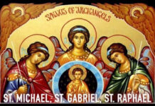 Các thiên thần của Thiên Chúa (Các Tổng lãnh thiên thần Michael, Gabriel, Raphael)