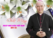 Thư của Đức Cha Chủ Tịch Ủy Ban Giáo Dục Công Giáo Gửi Quí Thầy Cô Giáo