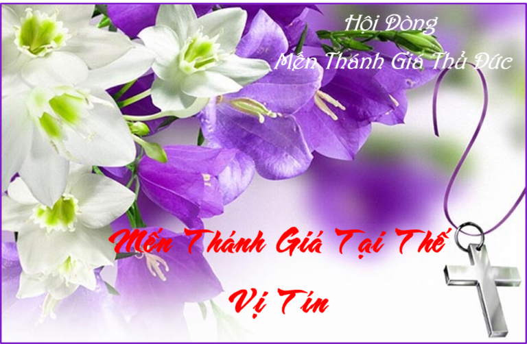 Hình ảnh: Gia Nhập Mến Thánh Giá Tại Thế – Vị Tín