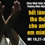 Lời nguyện tín hữu – Chúa Nhật 24 Thường niên_A