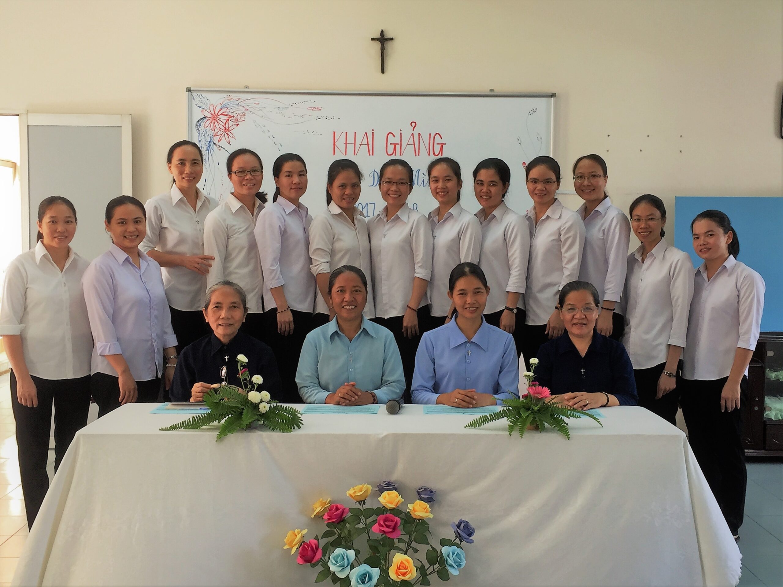 Khai giảng năm học của Lớp Dọn Mình Chuẩn Bị Khấn Trọn