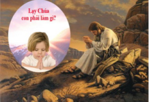 Dạy con cầu nguyện
