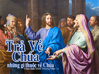 Lời nguyện tín hữu – Chúa Nhật 29 thường niên_A