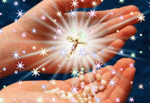 Các thiếu nhi được mời gọi lần chuỗi Mân Côi vào ngày 18/10