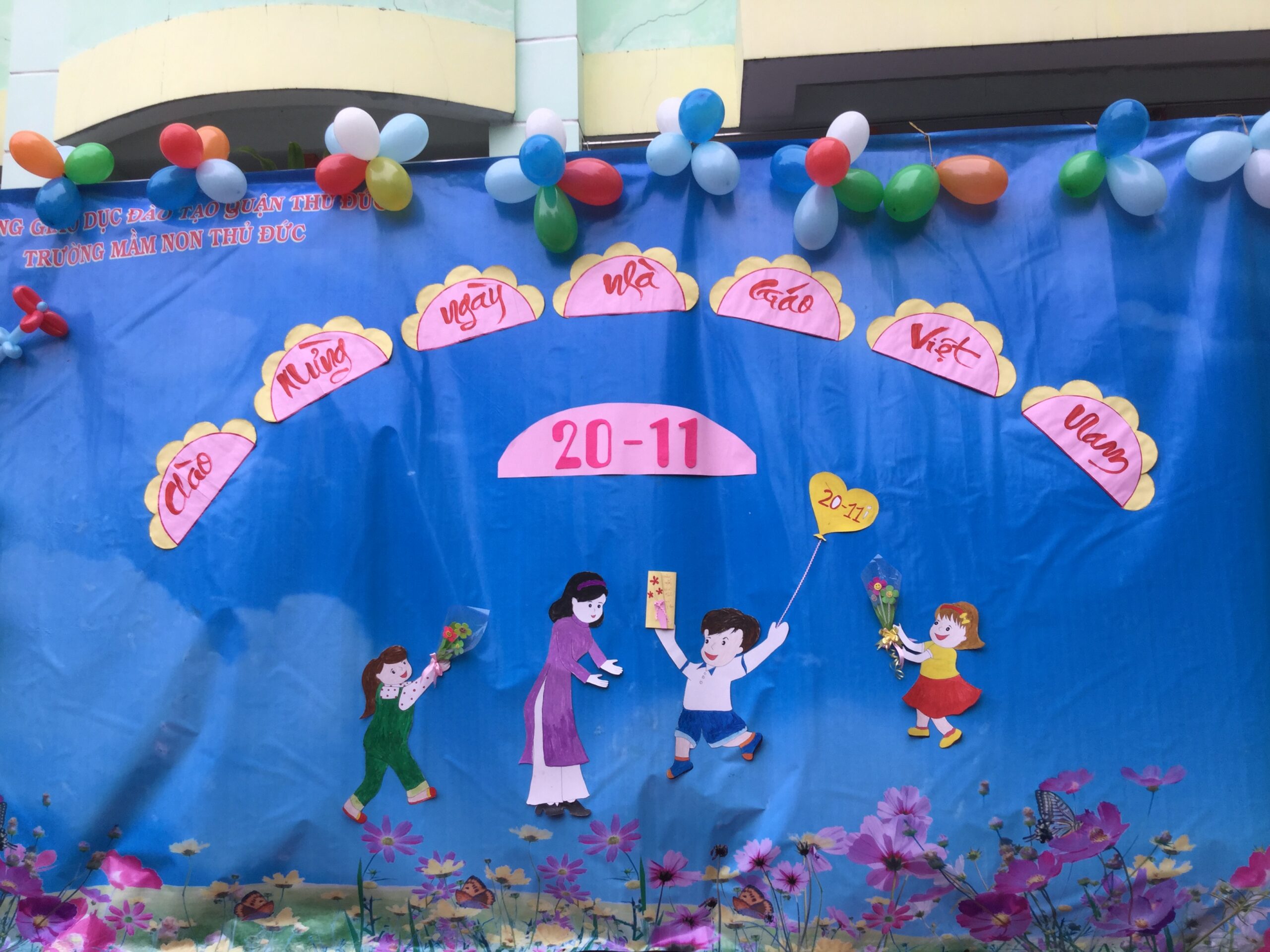 Trường Mầm Non mừng Ngày Nhà Giáo Việt Nam