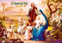 Các Bài Suy Niệm Lễ Kính Thánh Gia Năm B