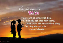 Yêu nhau trong giai điệu ngày thường