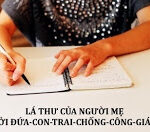 Lá thư của người mẹ gởi đứa-con-trai-chống-Công-giáo