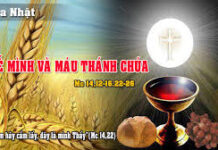 Lời nguyện tín hữu – Lễ Mình Máu Thánh Chúa Kitô_B