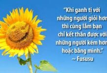 Ngừng ghen tị – để cuộc sống bạn tốt hơn.