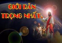 Các bài suy niệm Chúa Nhật 31 Thường niên Năm B