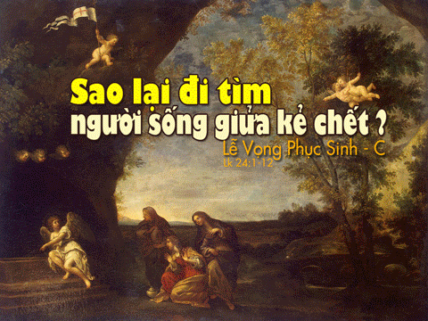 Các bài suy niệm Đêm Vọng Phục Sinh