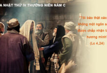 CÁC BÀI SUY NIỆM CHÚA NHẬT 4 THƯỜNG NIÊN. NĂM C