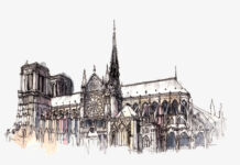 Nhà thờ Đức Bà bị ngọn lửa đốt cháy tạo nên một lỗ hổng trong tâm hồn chúng ta, nhưng không thể phá hủy niềm tin của chúng ta.