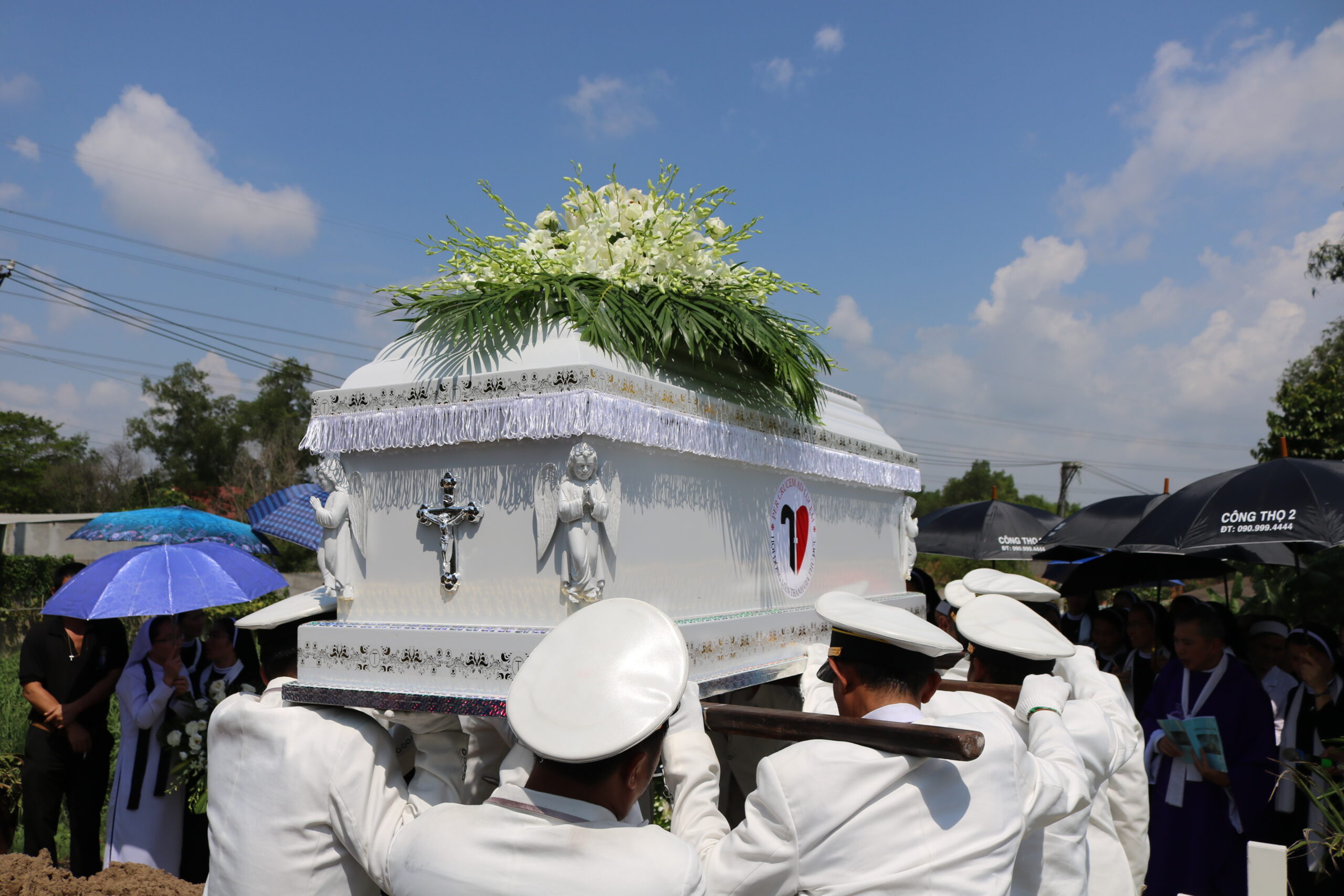 Hình ảnh tang lễ Dì Anê Trần Thị Thuận