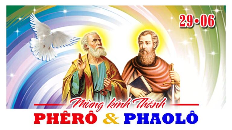 Lời nguyện tín hữu – Lễ Thánh Phêrô và Phaolô Tông Đồ (29/06)