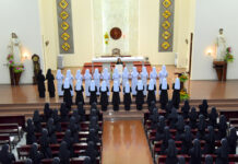 Hình ảnh các em chuyển giai đoạn và Khấn Tạm lại