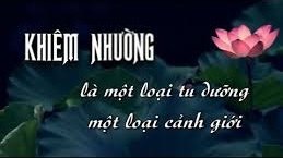 Tâm hồn hiền lành và khiêm nhường