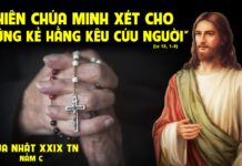 Các bài suy niệm Chúa Nhật 29 Thường niên_ C
