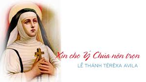 Lời nguyện tín hữu – Lễ Thánh Têrêsa Avila (15/10)