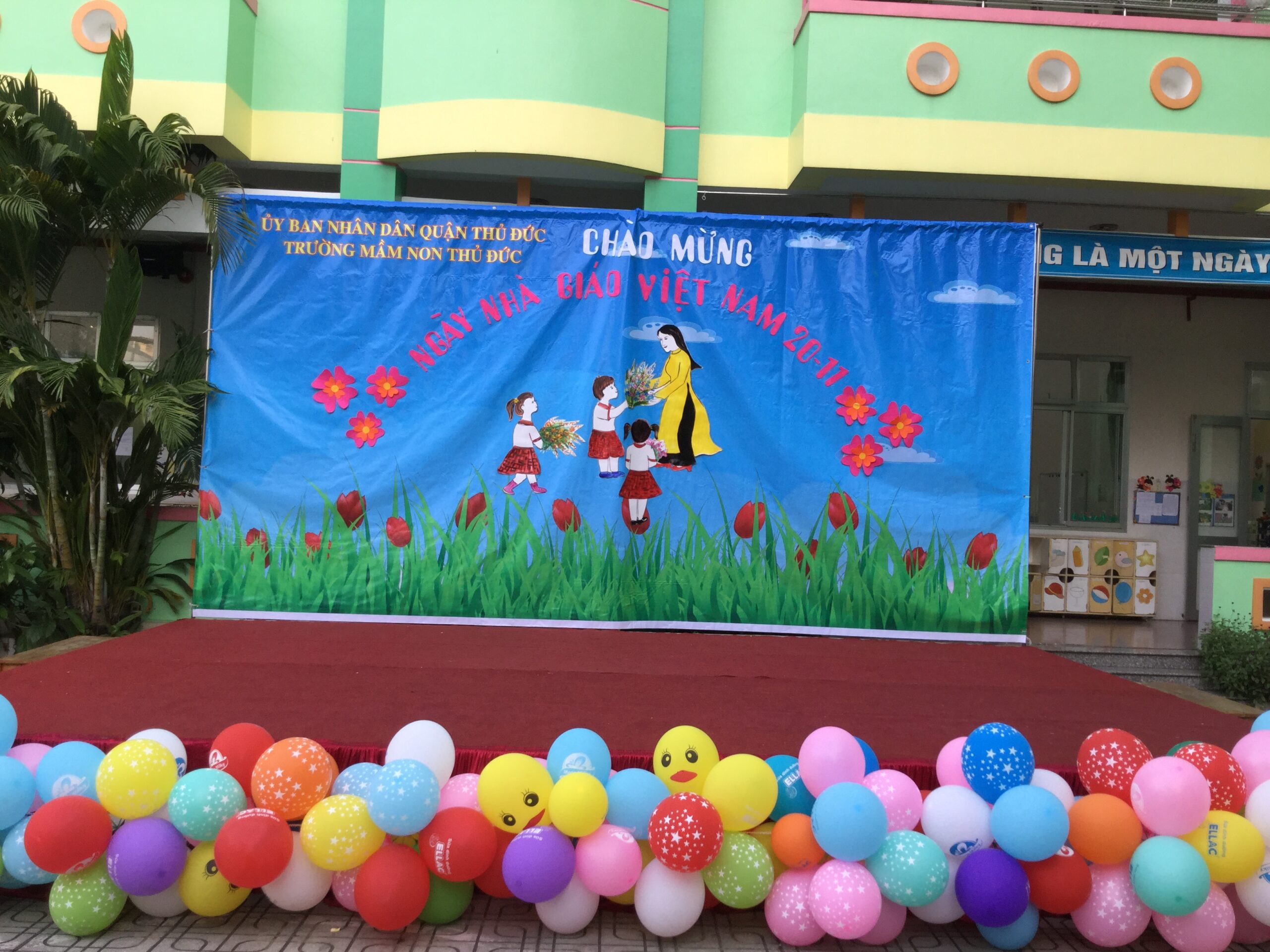 Trường Mầm Non Thủ Đức mừng Ngày Nhà Giáo Việt Nam