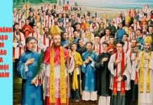 Lời nguyện tín hữu – Lễ Các Thánh Tử Đạo Việt Nam