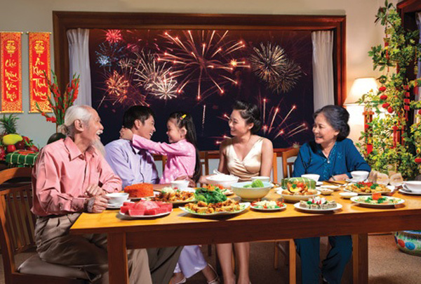 Hạnh phúc của Mùa Xuân Gia Đình
