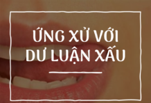 Văn hoá ứng xử – Ứng xử với dư luận xấu