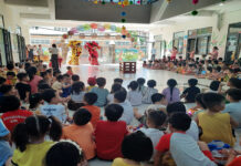 Trường Mẫu giáo Hoàng Mai Mừng Tết Trung Thu