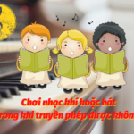 Chơi nhạc khí hoặc hát trong khi truyền phép được không?