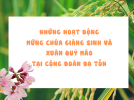 Những hoạt động mừng Chúa Giáng Sinh và Xuân Quý Mão tại Cộng đoàn Đạ Tồn