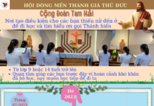 Thông báo: Chiêu sinh Khoá hè 2023 tại cộng đoàn Tam Hải- Thủ Đức