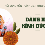 Dâng hoa kính Đức Mẹ