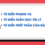 Từ điển Phụng vụ – Từ điển thần học tín lý – Từ điển triết thần căn bản